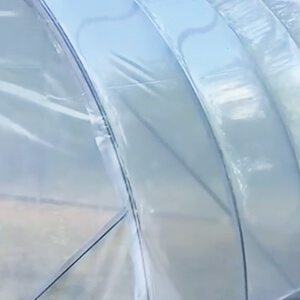 Фермерська теплиця Алмір під плівкою