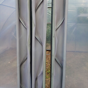 Зигзаг-профіль для кріплення плівки на теплицю