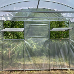 Каркас фермерської теплиці Алмір з оцинкваної квадратної труби
